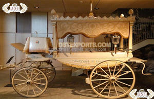 Chariot à chevaux Landau au design couvert de luxe Chariot victorien élégant pour mariage Chariot dessiné par Orse au prix de gros - Product Image 2