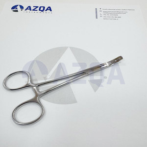 Pinces à ancrage dermique en acier inoxydable de 5,5 pouces à trois trous 1,2 mm/1,6 mm/2 mm pour piercing corporel professionnel, logo personnalisé AZ-DAHF-02 - Product Image 5
