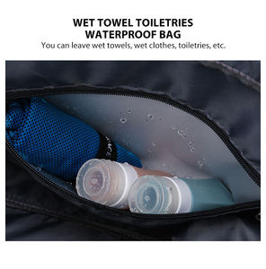 Sac de sport et de voyage unisexe personnalisé en polyester avec fermeture éclair, anti-odeur, imperméable, extensible, léger et portable - Product Image 5