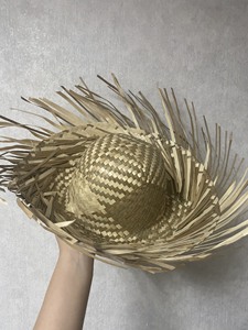 Sombrero de paja de salvavidas de playa Extra grande superventas, ala ancha, vacaciones de verano, regalo de mimbre para mujer, fiesta, restaurante, cocina, uso - Product Image 1