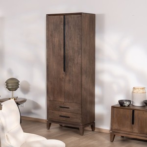 Armario Vandana Urban Vision de madera de mango con puertas y cajones inferiores Slody - Product Image 2