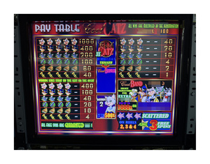 Cool Catz Pot Gold Fox 340 V1 5 lignes Machine de jeu d'arcade Coin Pusher Carte de jeu Pog Wms550 Personnalisable JAMMA - Product Image 6