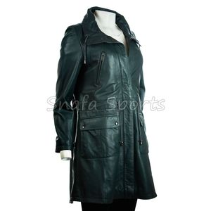 Chaquetas de Invierno de Piel de Oveja Genuina para Mujer |   Chaqueta de Cuero para Mujer, Diseño Moderno, Disponible en Grandes Cantidades, Personalizable - Product Image 2