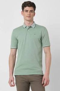Men’s Solid Color Polo <b>Shirt</b> Short Sleeve Cotton Casual <b>Collared</b> <b>T</b>-<b>Shirt</b> Regular Fit Embroidered Logo Polo Top Wholesale Custom - Product Image 3