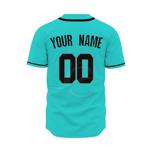 New Design Customized Logo Baseball Jersey 2026 Custom Made Best Selling Baseball Jersey From Pakistan - Product Image 3