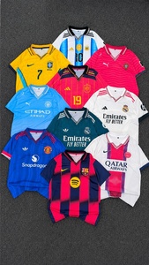 เสื้อฟุตบอลอาร์เจนตินาสำหรับเด็กและผู้ชาย คอกลม แขนสั้น ผ้าโพลีเอสเตอร์ สำหรับแฟนบอลและชุดแข่งขัน - Product Image 1
