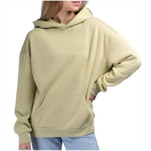 Hoodies Tendance Oversize Nouveau Style Coton Sportswear Décontracté Uni Épaules Tombantes pour Femme Prix Abordable 2026 - Product Image 6