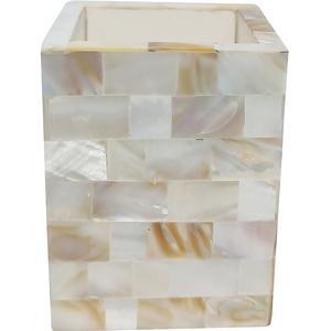 Ensemble de salle de bain quatre pièces accessoires de toilette Designers résine de luxe artisanat indien article corne os haute qualité design unique - Product Image 5