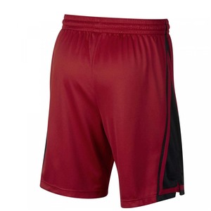<b>Men's</b> <b>Red</b> Sport <b>Shorts</b> With Black Side Stripe Elastic Waist Quick Dry Woven Fabric - Product Image 3