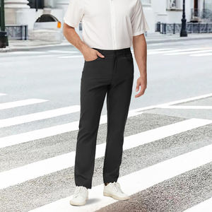 กางเกงกอล์ฟไซส์ปกติสำหรับผู้ชาย มีกระเป๋าข้าง ทรงตรง สไตล์ลำลอง สินค้าคุณภาพดี สวมใส่ง่าย รับสกรีนโลโก้และพิมพ์ลาย - Product Image 6