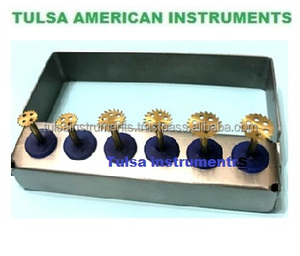 Bandeja de sujeción para pinzas de dique de goma dental con 12 pinzas de dique de goma - Product Image 4