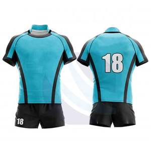 Uniformes de rugby respirants à séchage rapide, grande taille, kits de rugby personnalisés pour hommes, les plus populaires pour adultes - Product Image 1