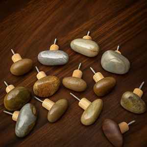 TCE Handcrafted Eco-Friendly Natural Marble Cloth Art Deco <b>Wall</b> Hanger Premium Stone <b>Wall</b> Mounted Hanging <b>Accessory</b> Home Hotel - Product Image 3