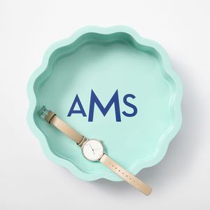 Bandeja de servir pequeña con borde festoneado, fabricada en Vietnam, con precio al por mayor, OEM, ODM, color y diseño personalizables - Product Image 5