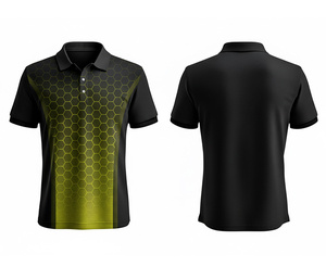 Eco-Friendly Full Sublimation Polo Shirt with Digital Printing for Men Women Youth Quick-Dry Dry-Fit Active Polo - Product Image 6