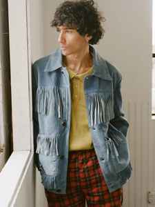Fringe <b>Suede</b> Leather <b>Jacket</b> Women Western Boho Tassel Coat Fashion Outerwear Custom Biker Motorcycle Wholesale Wholesale - Product Image 6