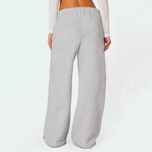 <b>Women's</b> Elastic Waist Wide Leg <b>Cargo</b> Sweatpants <b>Baggy</b> Sportswear Streetwear Breathable Eco-Friendly Casual Sweat <b>Pants</b> - Product Image 4