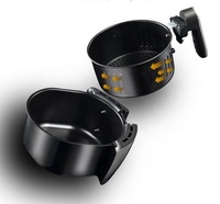 Friteuse à Air intelligente 1300W, 3,5l, AF105, synchronisation, sans huile, antiadhésive, nettoyage facile, Type mécanique