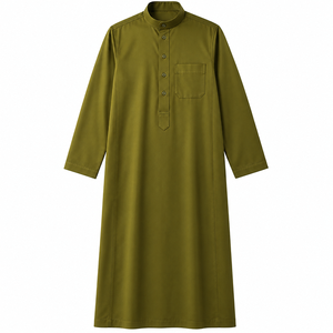 เสื้อคลุมโทบแบบดั้งเดิมสำหรับผู้ชาย สี ขนาด ผ้า และงานปักแบบกำหนดเอง แบรนด์ต่างๆ เสื้อคลุมแขนยาวสำหรับขายส่งและรับผลิตแบรนด์ส่วนตัว - Product Image 2
