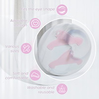 Protectores Planos para Lifting de Pestañas Coreano, Almohadillas para Lifting de Pestañas con Loción Permanente No.1, Protectores Suavizantes para Pestañas para un Lifting Coreano Fácil