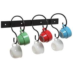 Porte-gobelet en fer durable avec design pliable et revêtement en poudre lisse pour un rangement pratique et portable du café et du thé - Product Image 5