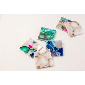 Sous-verre de luxe en pierres mélangées - Product Image 1