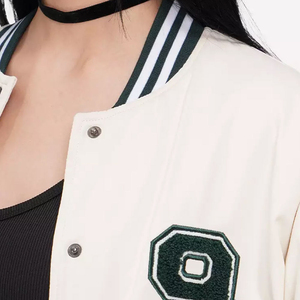 Chaqueta Varsity de Alta Calidad para Hombre, Chaqueta de Lana a la Moda con Decoraciones de Botones, Todas las Tallas, Chaquetas de Invierno para Mujer - Product Image 6