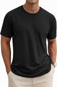 เสื้อยืดคอกลมสีขาวล้วน ผ้าฝ้ายแท้ 100% แขนสั้น สไตล์ลำลอง ไซส์ S ถึง 5XL รับออกแบบโลโก้ตามสั่ง (OEM) สำหรับผู้ชาย - Product Image 2
