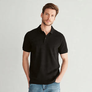 Camisas Polo Casuales para Hombre, Camisa Polo de Alta Calidad con Botones para Hombre, Camisa Polo de Manga Corta 100% Algodón Poliéster para Hombre - Product Image 3