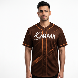 Camiseta de béisbol premium para hombre con sublimación, tela atlética transpirable, estilo deportivo moderno para equipos y marcas - Product Image 1