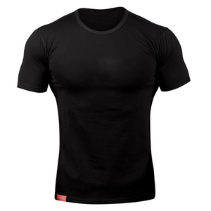 เสื้อยืดคอกลมผ้าถักเนื้อผสมโพลีเอสเตอร์/คอตตอน 200 กรัม  แบบเรียบง่าย เป็นมิตรกับสิ่งแวดล้อม สไตล์คลาสสิกแนวสตรีท สำหรับผู้ชาย  รับทำโลโก้ตามสั่ง - Product Image 1