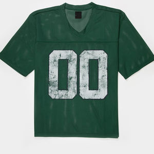 Camiseta de Fútbol Americano de Malla de Poliéster 100% de Alta Calidad, Uniforme Americano Personalizado con Logotipo Sublimado - Product Image 5