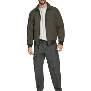 Full Zip-<b>up</b> Closure For Easy Wearing and Classic Bomber Style Ideal For Modern Functional Outerwear Needs - Product Image 2