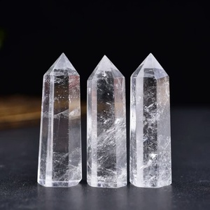 Oferta Especial: Ágata Ruhi, Cuarzo Transparente Pulido, Cristal en Forma de Torre para Reiki y Alivio de la Ansiedad, Decoración del Hogar - Product Image 5
