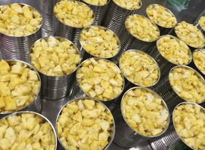 สับปะรดกระป๋องในน้ำเชื่อม ชิ้นสับปะรดทรอปิคอล ผลไม้กระป๋องสำหรับพิซซ่า ของหวาน และส่วนผสมเบเกอรี่ - Product Image 5