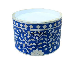 Base para Pastel Decorativa con Incrustaciones de Hueso, Presentación Premium de Postres por Tradebyd - Product Image 1