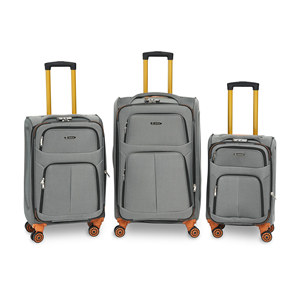 Polyester <b>Luggage</b> Set 3-Piece with 4 Wheels Expandable <b>Soft</b> Fabric <b>Luggage</b> Set With Smooth Rolling Wheels And Durable Travel - Product Image 4