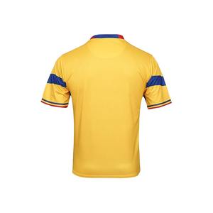 Maillot de football court personnalisé de haute qualité avec logo brésilien imprimé pour hommes – Entraînement sportif, respirant, séchage rapide, style rétro - Product Image 5