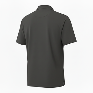 Camisa Polo de Golf para Hombre con Cuello de Botones, Corte Holgado, Color Sólido, Secado Rápido y Diseño de Logotipo Personalizado OEM - Product Image 3