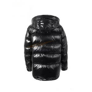 Wholesale <b>Mens</b> Lightweight Puffer Down Jacket Winter Season Hooded Streetwear Outerwear - Product Image 3