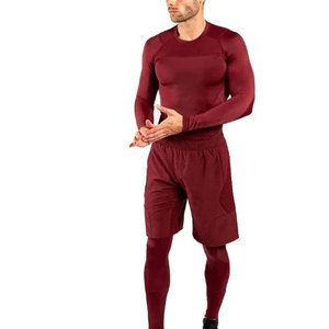 Meilleures ventes : Rashguards pour hommes en Spandex/Polyester, sublimation, manches longues, compression, UPF50+, séchage rapide - Product Image 5