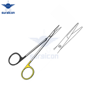 Tijeras Quirúrgicas Knapp de 12 cm / 4-3/4 Pulgadas, Rectas, con Una Hoja Serrada, Super Cut TC, de Acero Inoxidable Premium - Product Image 4