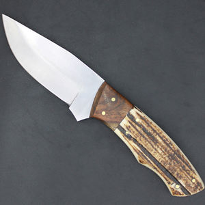 Cuchillos de Caza Damasco Hechos a Mano de Primera Calidad, Mango de Hueso OEM, Alta Dureza, Precio al por Mayor para Grandes Cantidades - Product Image 2