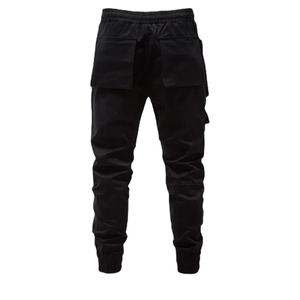 Nouveaux pantalons décontractés portables quatre saisons Leggings taille élastique à grande poche décorés d'une fermeture éclair pour hommes - Product Image 6