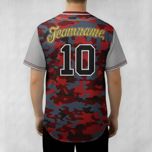 Vente flash - Vêtements de sport authentiques - Maillot d'équipe personnalisé pour hommes - Maillot de baseball - Product Image 2