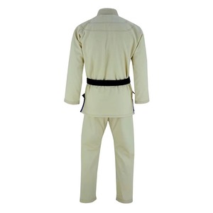 ชุดยิวยิตสู BJJ Gi สำหรับฝึกศิลปะการต่อสู้ แบบขายส่ง OEM ปรับแต่งโลโก้ด้านหน้าได้ ผลิตจากผ้าฝ้ายทนทาน ระบายอากาศได้ดี - Product Image 5
