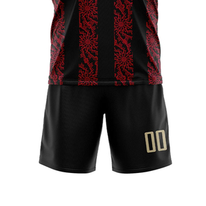 Ensemble de maillots de foot respirants de haute qualité, 100 % polyester, sur mesure, en vente à bas prix - Product Image 3