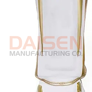 White Gold Leg Guards With Hook And Loop Closure Lightweight Protection For Adults All Seasons - Product Image 3