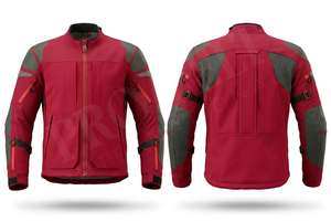 เสื้อแจ็คเก็ตมอเตอร์ไซค์ประสิทธิภาพสูง กันน้ำ ระบายอากาศได้ดี สายรัดปรับได้ กระเป๋าซิป ดีไซน์ทนทานและมีสไตล์ - Product Image 6