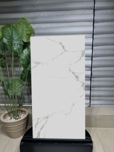 กระเบื้องพอร์ซเลนลายหินอ่อนสีขาวหรูหรา รุ่น Statuario Casa Blanca ขนาด 600x600 มม. หนา 8.5 มม. ป้องกันการลื่น - Product Image 1